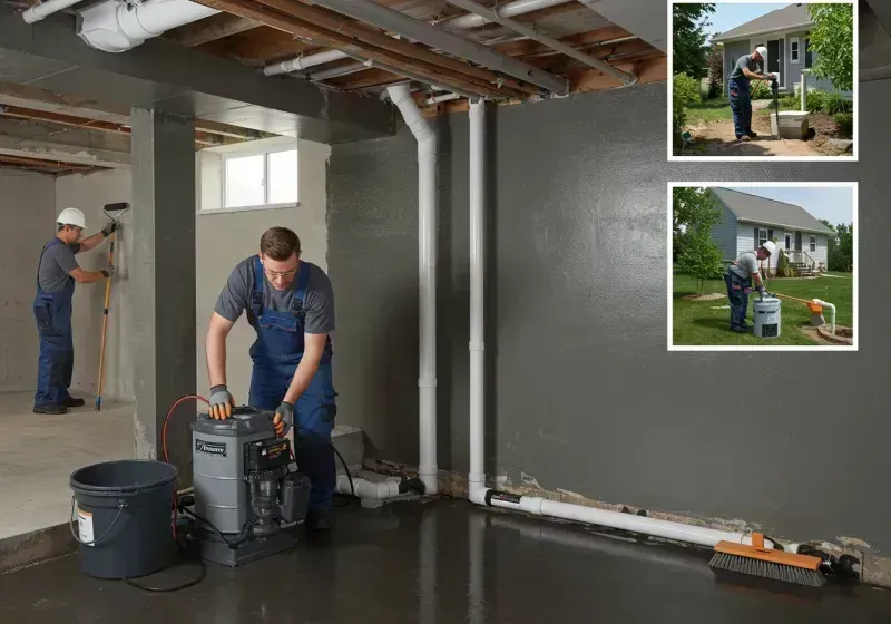 Basement Waterproofing and Flood Prevention process in Lochsloy, WA